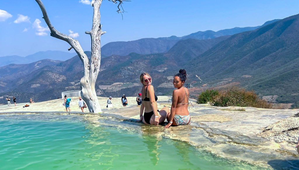 Hierve el agua - one of the best things to do in Oaxaca City