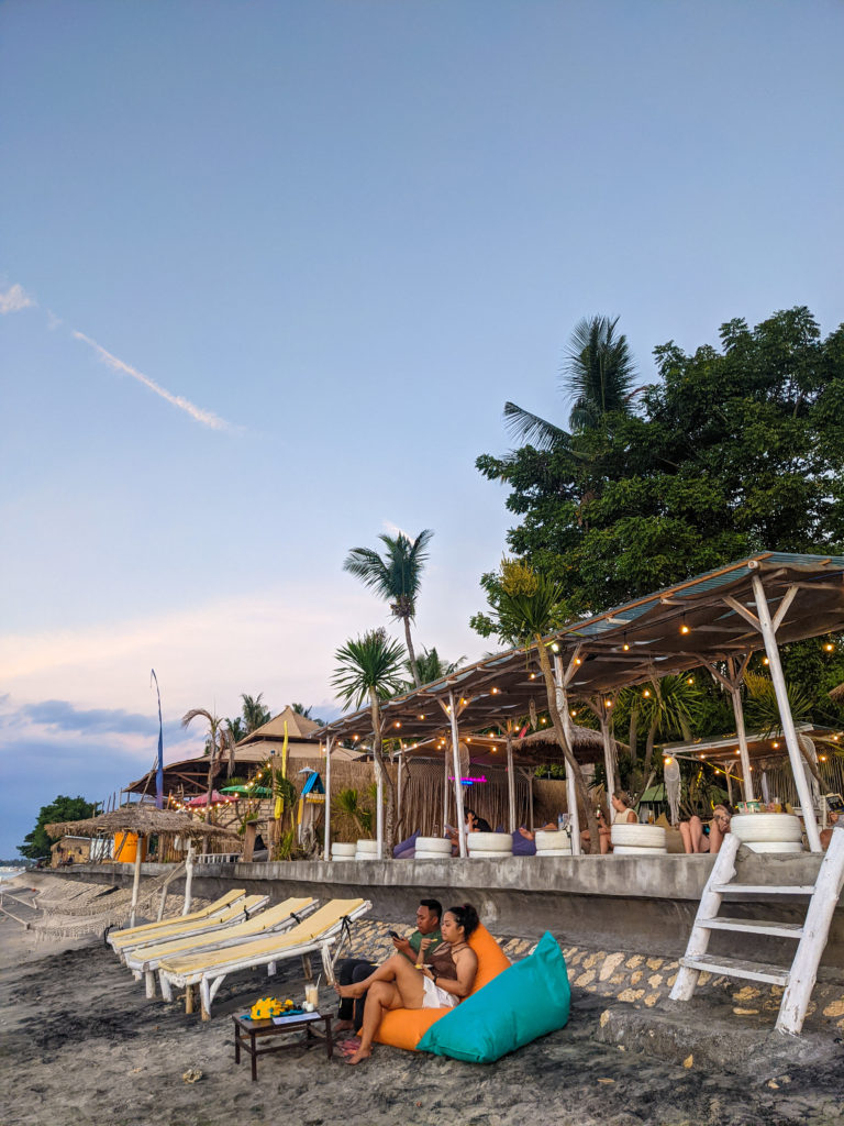 Mupu beach restaurant in Nusa Penida